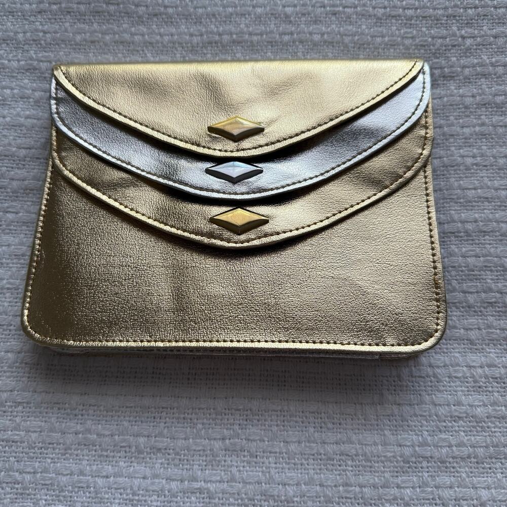 Vintage Walborg Silver and Gold Clutch Evening Bag